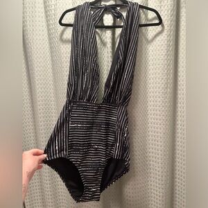 Black and white one piece